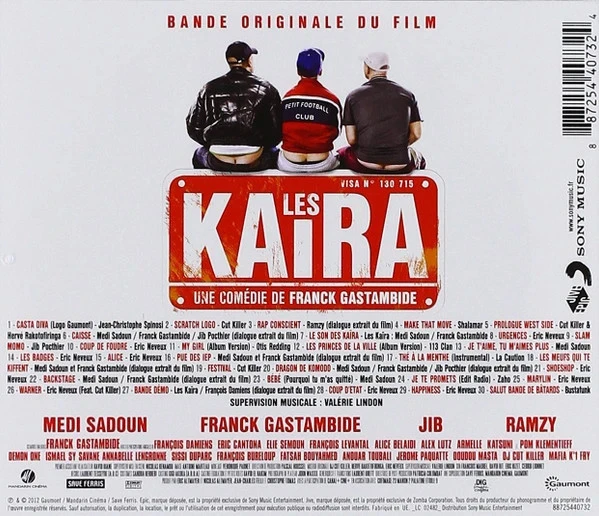 CD Cut Killer "Les Kaira (Bande Originale Du Film)" – photo 2